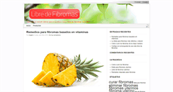 Desktop Screenshot of libredefibromas.net